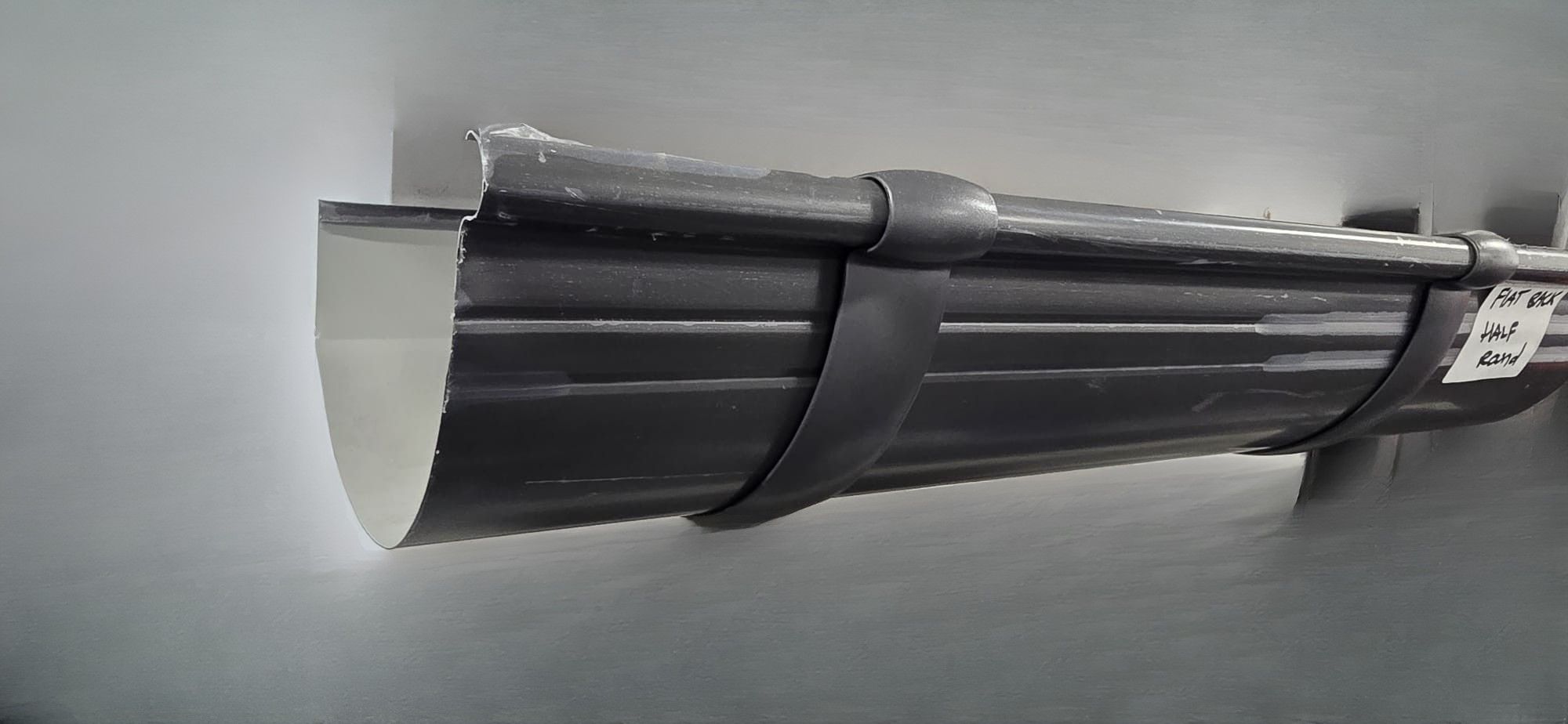 Flat Back Half Round 150mm
